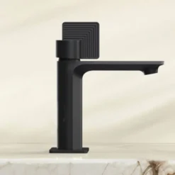 Casa Padrino Luxus Waschtischarmatur Matt Schwarz - Badezimmer Accessoires - Made in Italy