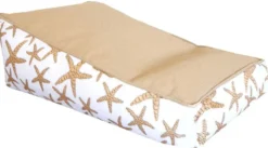 Casa Padrino Luxus Wasserliege - Poolliege Weiß / Beige 140 cm