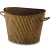 Casa Padrino Luxus Weinkühler Vintage Messing 39,5 cm - Champagnerkühler - Hotel Accessoires