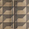 Casa Padrino Luxus Weinschrank mit 2 Türen Braun / Dunkelbraun / Schwarz 95 x 58 x H. 168,5 cm - Barmöbel - Luxus Qualität