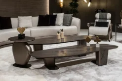 Casa Padrino Luxus Wohnzimmer Beistelltisch Bronze H. 55 cm - Hotel Tisch - Wohnzimmer Möbel - Hotel Möbel - Luxus Qualität