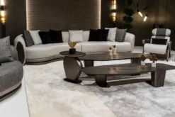 Casa Padrino Luxus Wohnzimmer Beistelltisch Bronze H. 55 cm - Hotel Tisch - Wohnzimmer Möbel - Hotel Möbel - Luxus Qualität