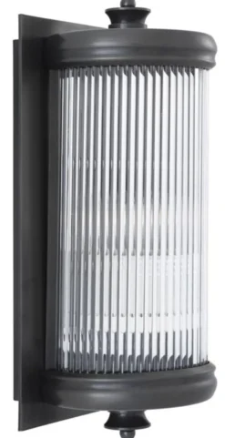 Casa Padrino Luxus Wohnzimmer Wandlampe Bronze 13 x 11 x H. 29 cm - Hotel Möbel