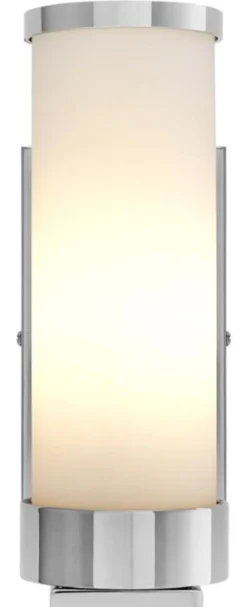 Casa Padrino Luxus Wohnzimmer Wandlampe Silber 8 x 13,5 x H. 24 cm - Hotel Wandleuchte