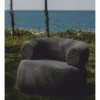 Casa Padrino Luxus Wohnzimmer & Hotel Sessel Grau H. 74 cm - Luxus Möbel