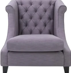 Casa Padrino Luxus Wohnzimmer Sessel Lila 86 x 93 x H. 92 cm - Hotel Möbel