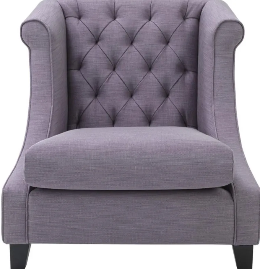 Casa Padrino Luxus Wohnzimmer Sessel Lila 86 x 93 x H. 92 cm - Hotel Möbel