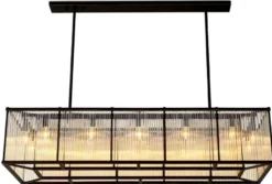 Casa Padrino Luxus Wohnzimmer Kronleuchter Bronze 140 cm