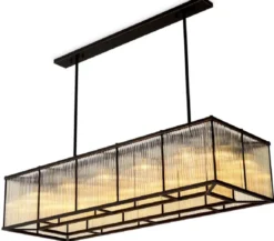 Casa Padrino Luxus Wohnzimmer Kronleuchter Bronze 140 cm