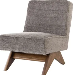 Casa Padrino Luxus Wohnzimmer & Hotel Sessel Grau / Braun H. 73 cm - Luxus Möbel