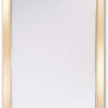 Casa Padrino Luxus Wohnzimmer Spiegel / Wandspiegel Gold 49 x H. 139 cm - Deko Accessoires