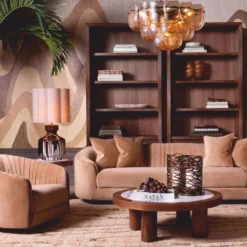 Casa Padrino Luxus Wohnzimmer Teppich Beige / Braun - Verschiedene Größen
