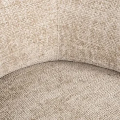 Casa Padrino Luxus Wohnzimmer & Hotel Sessel Beige / Schwarz 88 cm - Luxus Möbel