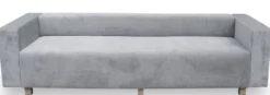Casa Padrino Luxus Wohnzimmer Samt Sofa 260 x 75 x H. 70 cm - Verschiedene Farben - Wohnzimmermöbel