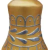 Casa Padrino Luxus XXL Deko Weihnachtsbaumkugel Gold / Silber H. 99 cm - XXL Weihnachts Deko Christbaumkugel - Luxus XXL Weihnachts Dekoration