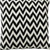 Casa Padrino Luxus Zierkissen Schwarz / Beige 75 x H. 75 cm - Designer Kollektion