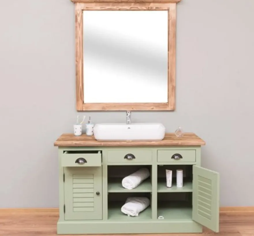 Casa Padrino Möbel Set im Landhausstil, 120 x 51 x 75 cm