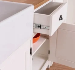 Casa Padrino Möbel Set im Landhausstil, 155 x 65 x 90 cm