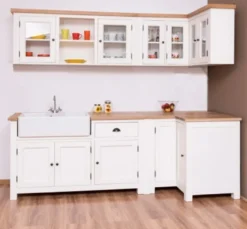 Casa Padrino Möbel Set im Landhausstil, 155 x 65 x 90 cm