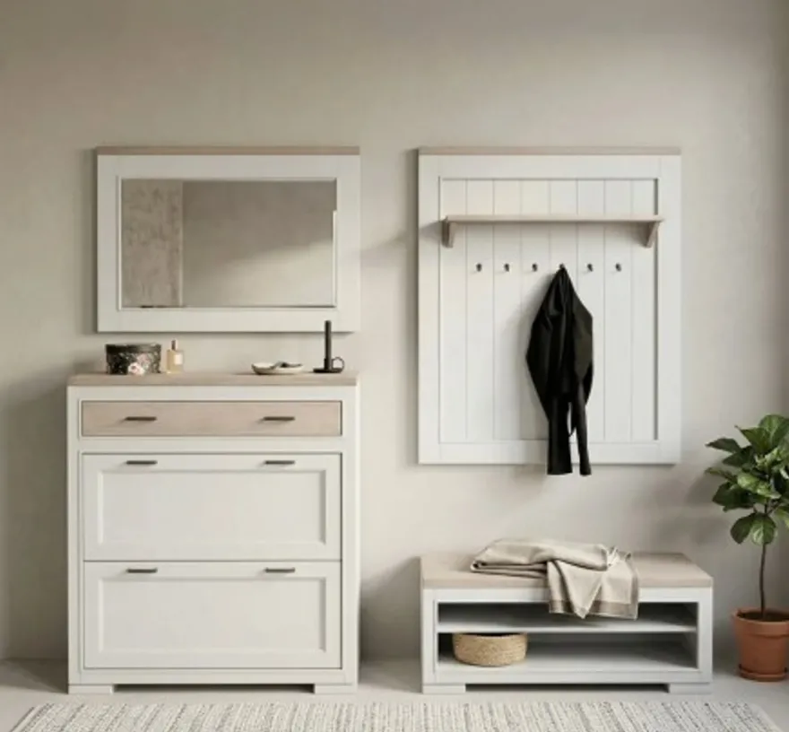 Casa Padrino Möbel Set im Landhausstil, 100 x 35 x 70 cm