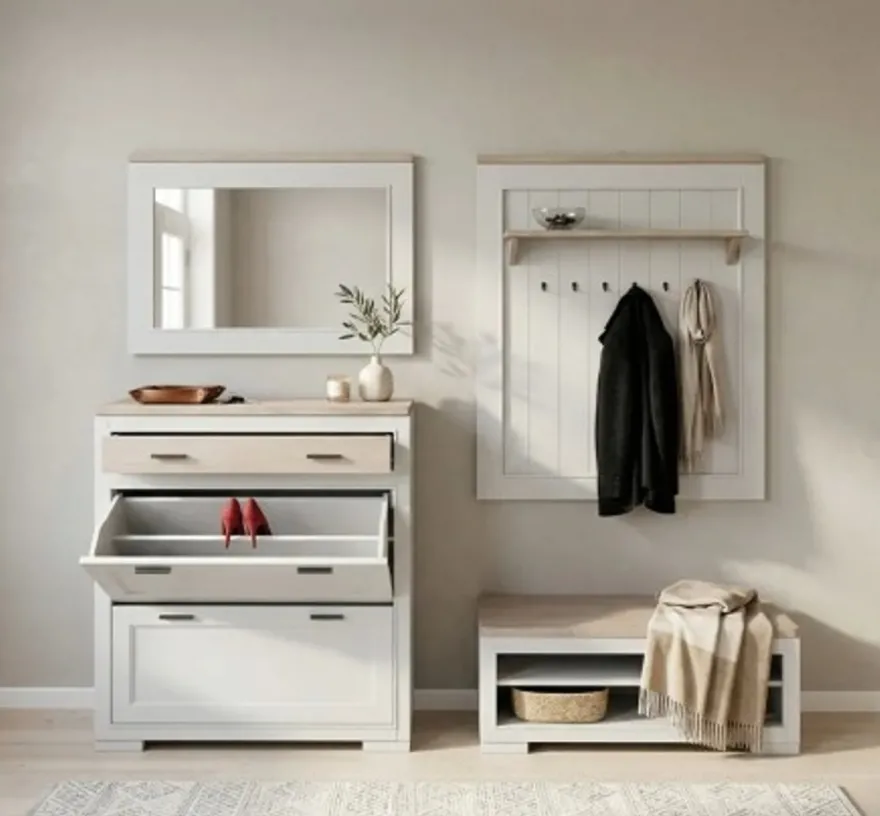 Casa Padrino Möbel Set im Landhausstil, 100 x 35 x 70 cm