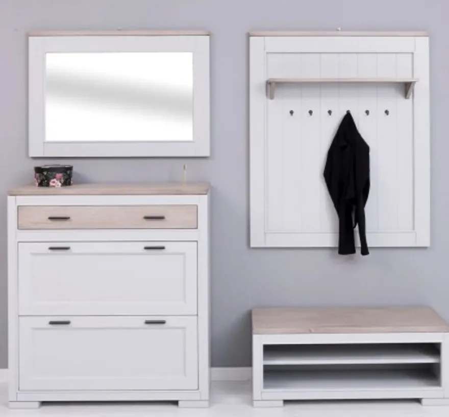 Casa Padrino Möbel Set im Landhausstil, 100 x 35 x 70 cm