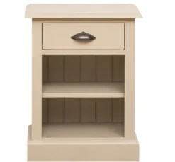 Casa Padrino Nachttisch im Landhausstil mit 1 Schublade, 47 x 32 x 59 cm
