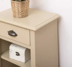 Casa Padrino Nachttisch im Landhausstil mit 1 Schublade, 47 x 32 x 59 cm