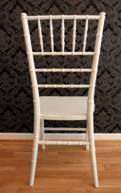 Casa Padrino Polycarbonat Designer Stuhl Ghost Chair Weiß - Geisterstuhl - Höhe 92,5 cm