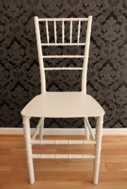 Casa Padrino Polycarbonat Designer Stuhl Ghost Chair Weiß - Geisterstuhl - Höhe 92,5 cm