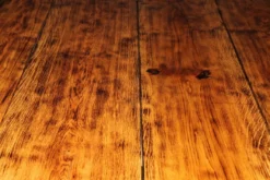 Casa Padrino Rustikaler Eichen Esstisch Massivholz - 200 x 115 x 83,5 cm - Massiver Speisetisch für Innen- und Außenbereich