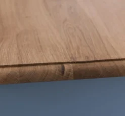 Casa Padrino Schrank im Landhausstil mit 2 Türen, 1 Schublade und Eichenholzplatte, 85 x 35 x 120 cm