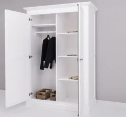 Casa Padrino Schrank im Landhausstil mit 2 Türen, 149 x 67 x 210 cm
