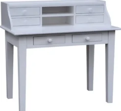 Casa Padrino Schreibtisch mit 6 Schubladen 109 x 60 x H. 102 cm - Möbel im Landhausstil