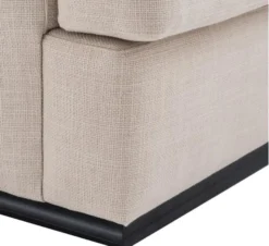 Casa Padrino Sessel Naturfarbig 96 x 103 x H. 86 cm - Luxus Qualität