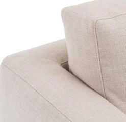 Casa Padrino Sessel Naturfarbig 96 x 103 x H. 86 cm - Luxus Qualität