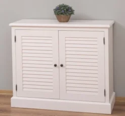 Casa Padrino Sideboard im Landhausstil mit 2 Türen, 108 x 37 x 90 cm