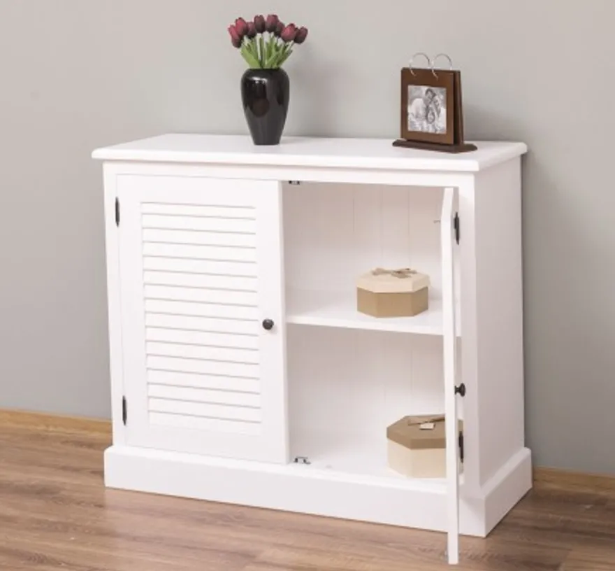Casa Padrino Sideboard im Landhausstil mit 2 Türen, 108 x 37 x 90 cm