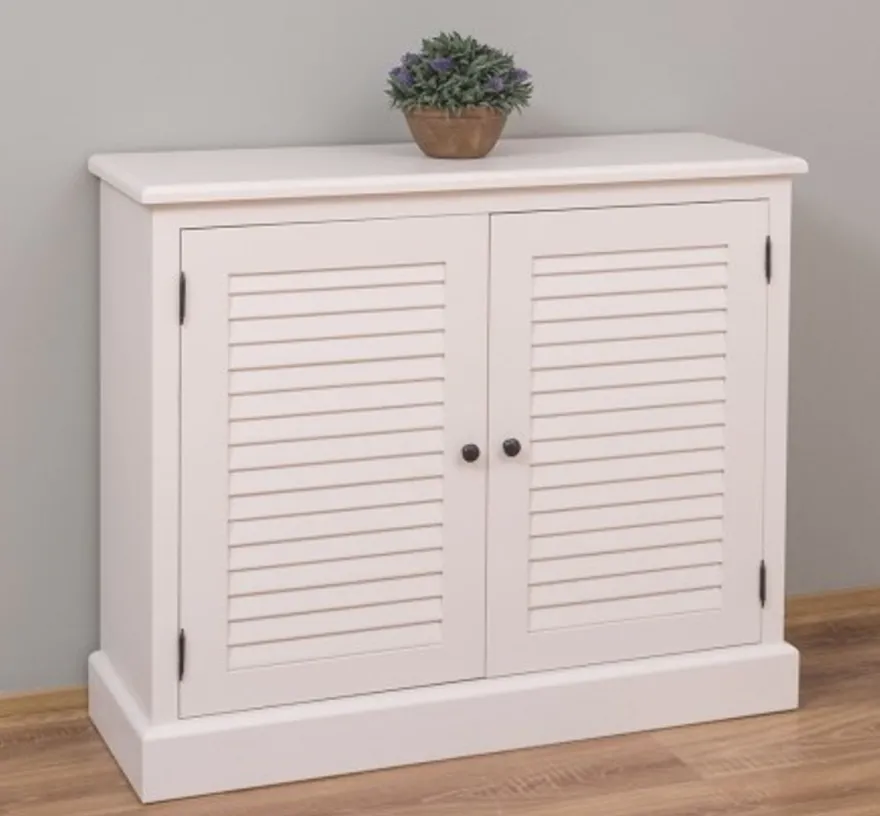 Casa Padrino Sideboard im Landhausstil mit 2 Türen, 108 x 37 x 90 cm