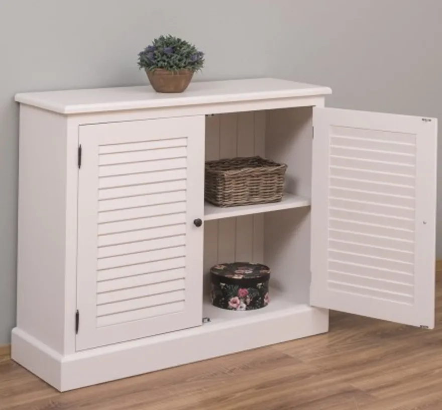 Casa Padrino Sideboard im Landhausstil mit 2 Türen, 108 x 37 x 90 cm
