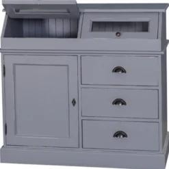 Casa Padrino Sideboard im Landhausstil mit 1 Tür und 3 Schubladen, 107 x 50 x 100 cm