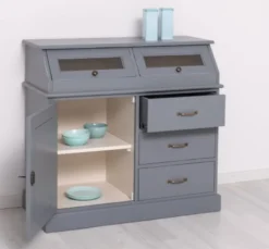 Casa Padrino Sideboard im Landhausstil mit 1 Tür und 3 Schubladen, 107 x 50 x 100 cm