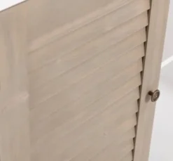 Casa Padrino Sideboard im Landhausstil mit 4 Türen und Eichenholzplatte, 209 x 37 x 90 cm