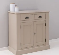 Casa Padrino Sideboard im Landhausstil mit 2 Türen und 2 Schubladen, 90 x 47 x 93 cm