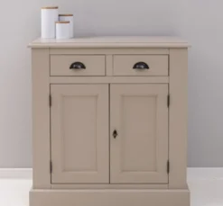 Casa Padrino Sideboard im Landhausstil mit 2 Türen und 2 Schubladen, 90 x 47 x 93 cm