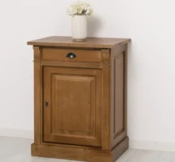 Casa Padrino Sideboard im Landhausstil mit 1 Tür und 1 Schublade, 69 x 51 x 90 cm