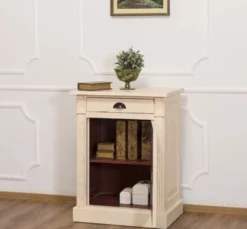 Casa Padrino Sideboard im Landhausstil mit 1 Tür und 1 Schublade, 69 x 51 x 90 cm
