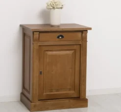 Casa Padrino Sideboard im Landhausstil mit 1 Tür und 1 Schublade, 69 x 51 x 90 cm