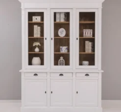 Casa Padrino Sideboard im Landhausstil mit 3 Türen, 183 x 51 x 240 cm