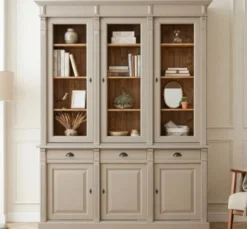 Casa Padrino Sideboard im Landhausstil mit 3 Türen, 183 x 51 x 240 cm